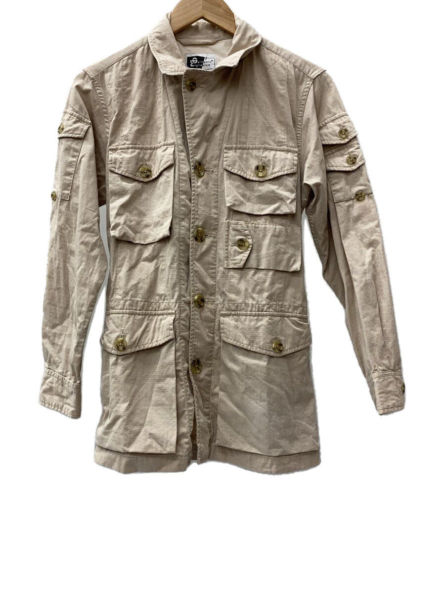 【中古】Engineered Garments◆カバーオール/XS/コットン/BEG【メンズウェア】