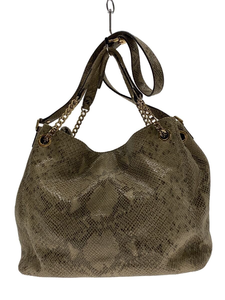 【ブランド】MICHAEL KORS 【ブランドカナ】マイケルコース 【型番】 【程度】B 【サイズ】 【メインカラー】グレー 【素材・生地】レザー 【キーワード】　　 2025/09/13 セカンドストリート小牧常普請店【3670】【中古】MICHAEL KORS◆バッグ/レザー/GRY【バッグ】 ブランド MICHAEL KORS 型番 カラー グレー 柄 素材・生地 レザー>色・素材について サイズ >サイズ表示について 実寸 【バッグ】 マチ：16 / 高さ：30 / 幅：33 / 持ち手：42 【その他】 その他サイズ：/ 商品は　セカンドストリート小牧常普請店の店頭にて販売しております。商品に関するお問合わせは、お電話(TEL:0568-74-5680)にて、問合わせ番号：2336706435920をお伝えください。 配送方法やお支払い方法に関するお問い合わせは、サポートセンターまでご連絡をお願いします。 ※お電話の対応は営業時間内のみとなります。お問い合わせフォームでお問い合わせの際はご注文番号をご記入下さい この商品に関する出品店舗からのコメント 使用感あり