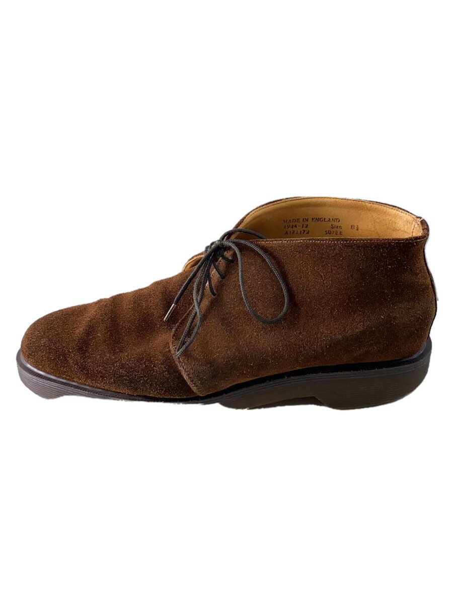 【中古】Dr.Martens◆イングランド製/チャッカブーツ/UK8/BRW/スウェード【シューズ】