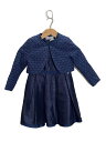 【中古】waltz by BEAMS DESIGN◆セットアップ/120cm/コットン/NVY/3101-2383【キッズ】