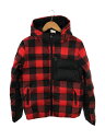 【中古】Woolrich◆PRINTED SIERRA JACKET/ブルゾン/--/ポリエステル/RED【キッズ】