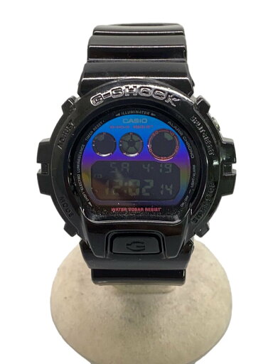 【中古】CASIO◆クォーツ腕時計/デジタル/ラバー/BLK/BLK/DW6900RGB【服飾雑貨他】 【中古】CASIO◆クォーツ腕時計/デジタル/ラバー/BLK/BLK/DW6900RGB【服飾雑貨他】