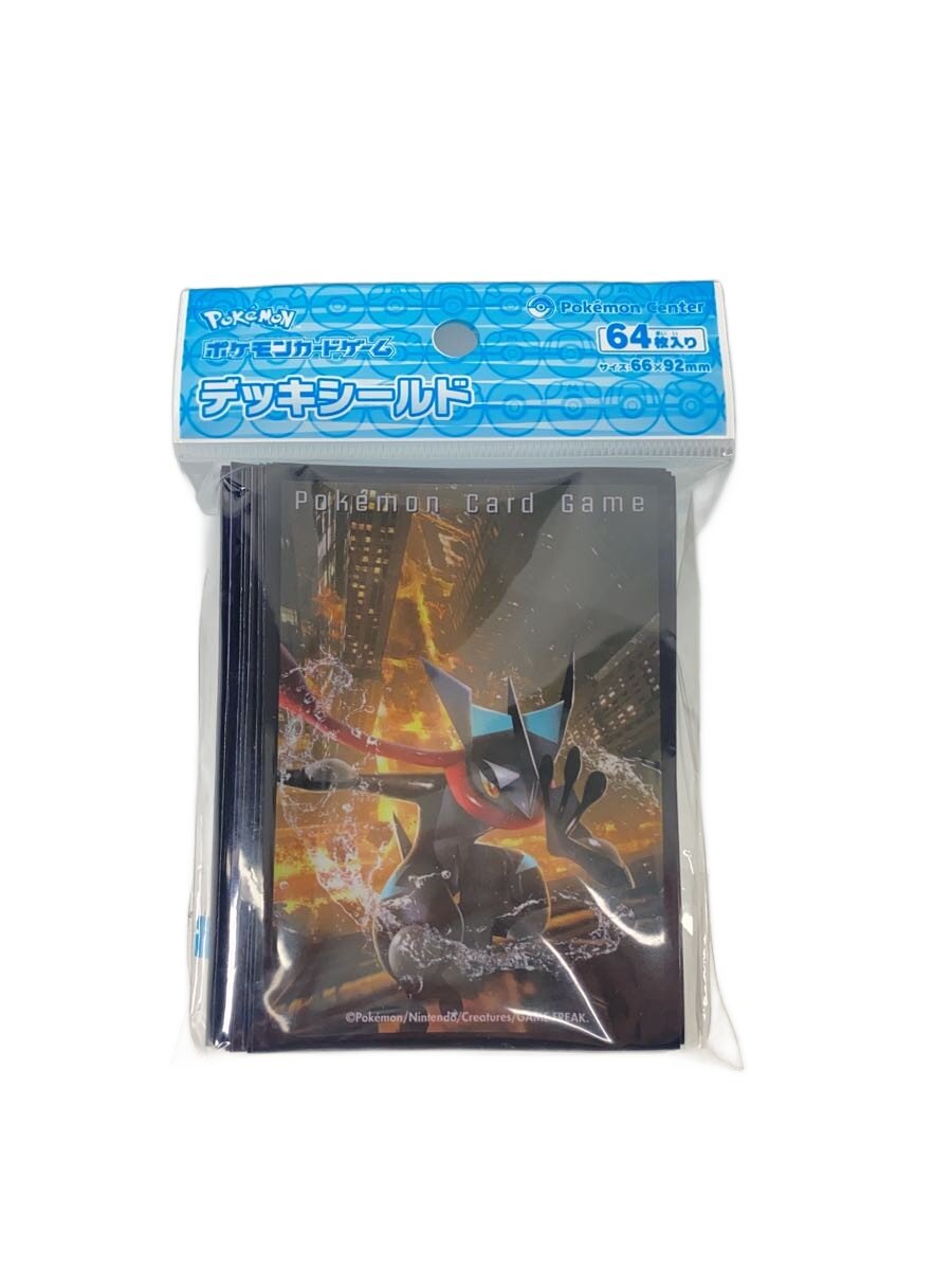 【中古】Pokemon◆ホビーその他/ポケセン限定スリーブ/かがやくゲッコウガ【ホビー】