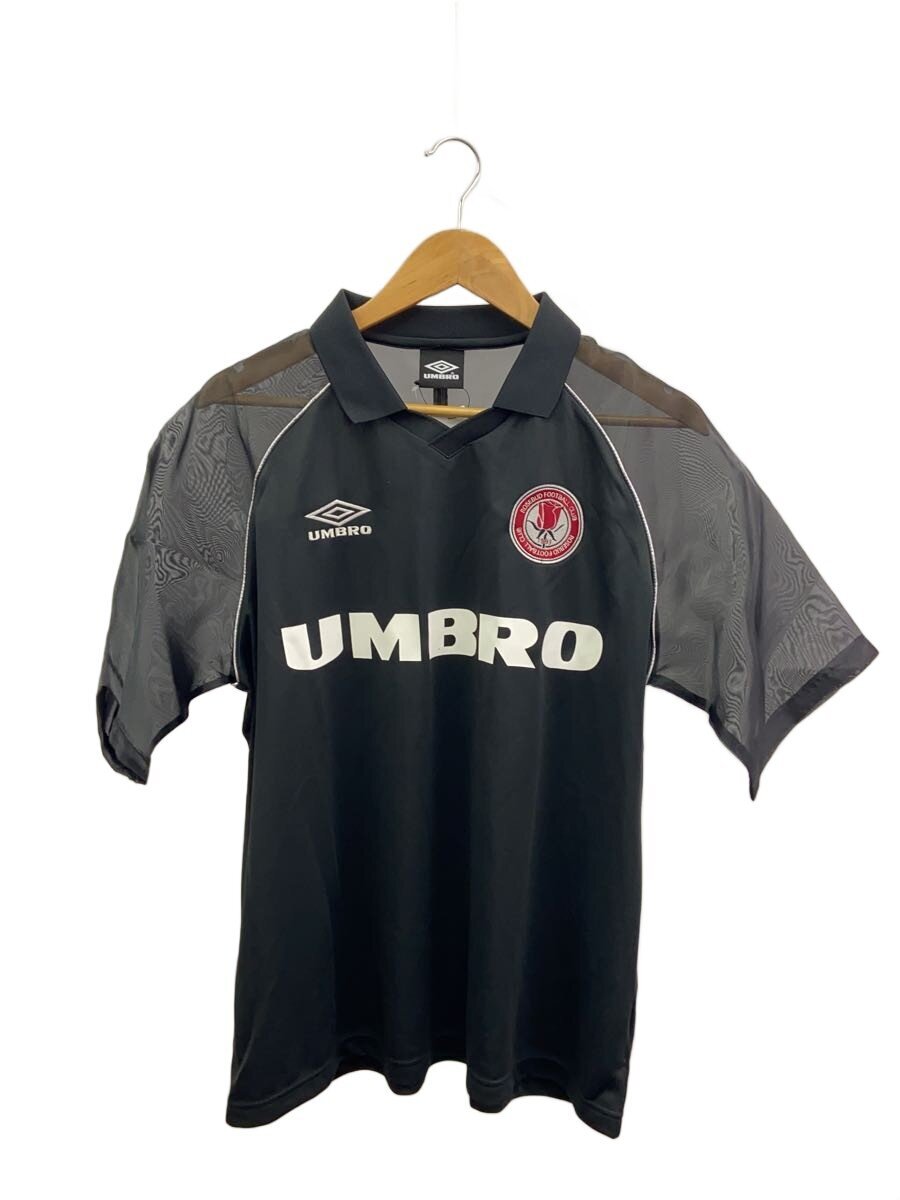 【中古】UMBRO◆ポロシャツ/FREE/ポリエステル/BLK/601-5113022【レディースウェア】