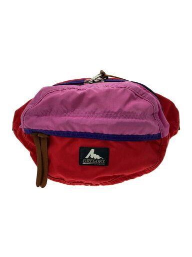 【中古】GREGORY◆ウエストバッグ/ナイロン/RED【バッグ】 【中古】GREGORY◆ウエストバッグ/ナイロン/RED【バッグ】