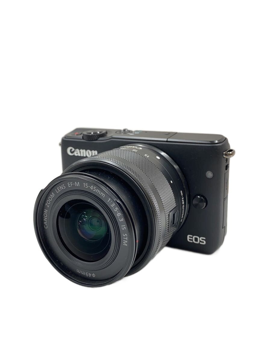 【中古】CANON◆デジタル一眼カメラ EOS M10 EF-M15-45 IS STM レンズキット [ブラック]【カメラ】