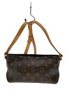 【中古】LOUIS VUITTON◆トローター_モノグラム・キャンバス_BRW/PVC/BRW【バッグ】(4)