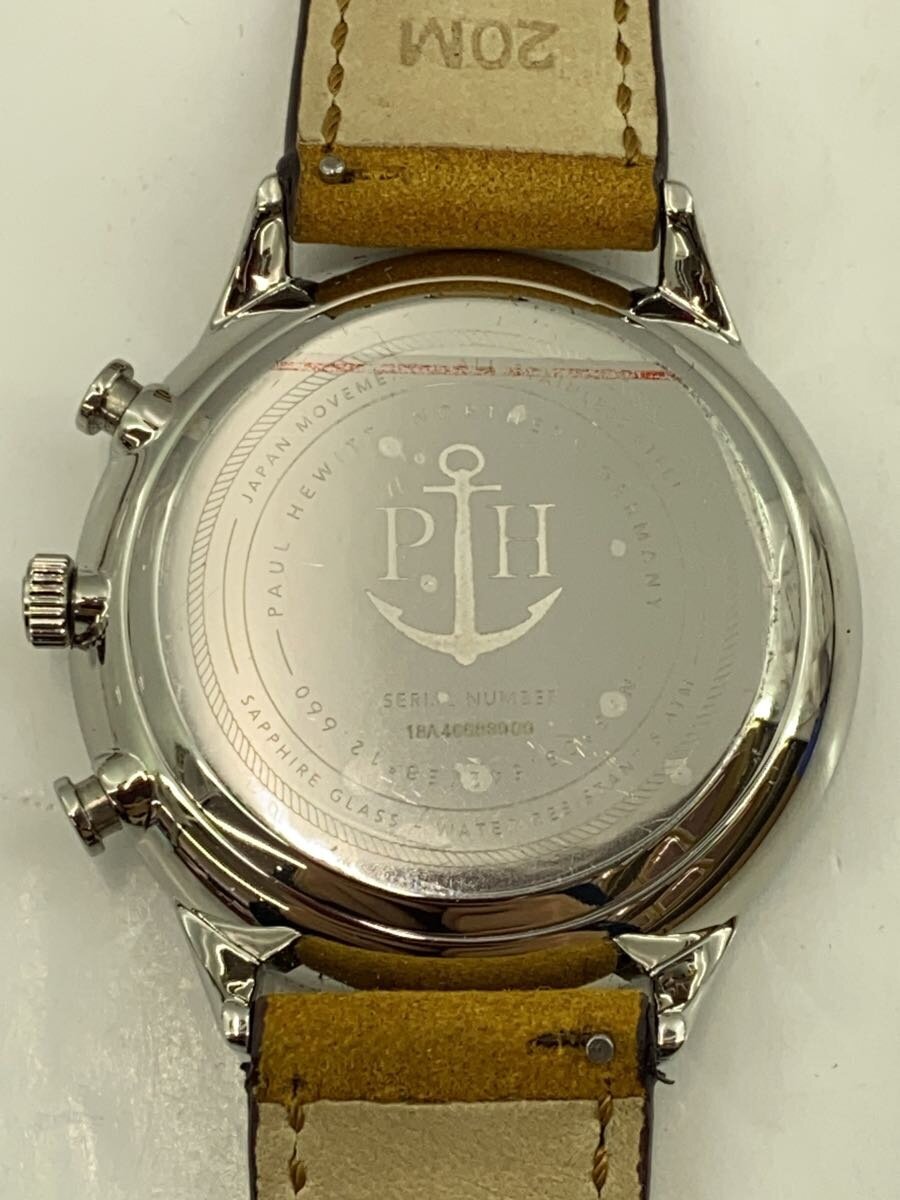 【中古】PAUL HEWITT◆クォーツ腕時計/アナログ/WHT/CML/PH-C-S-W-49M【服飾雑貨他】 3