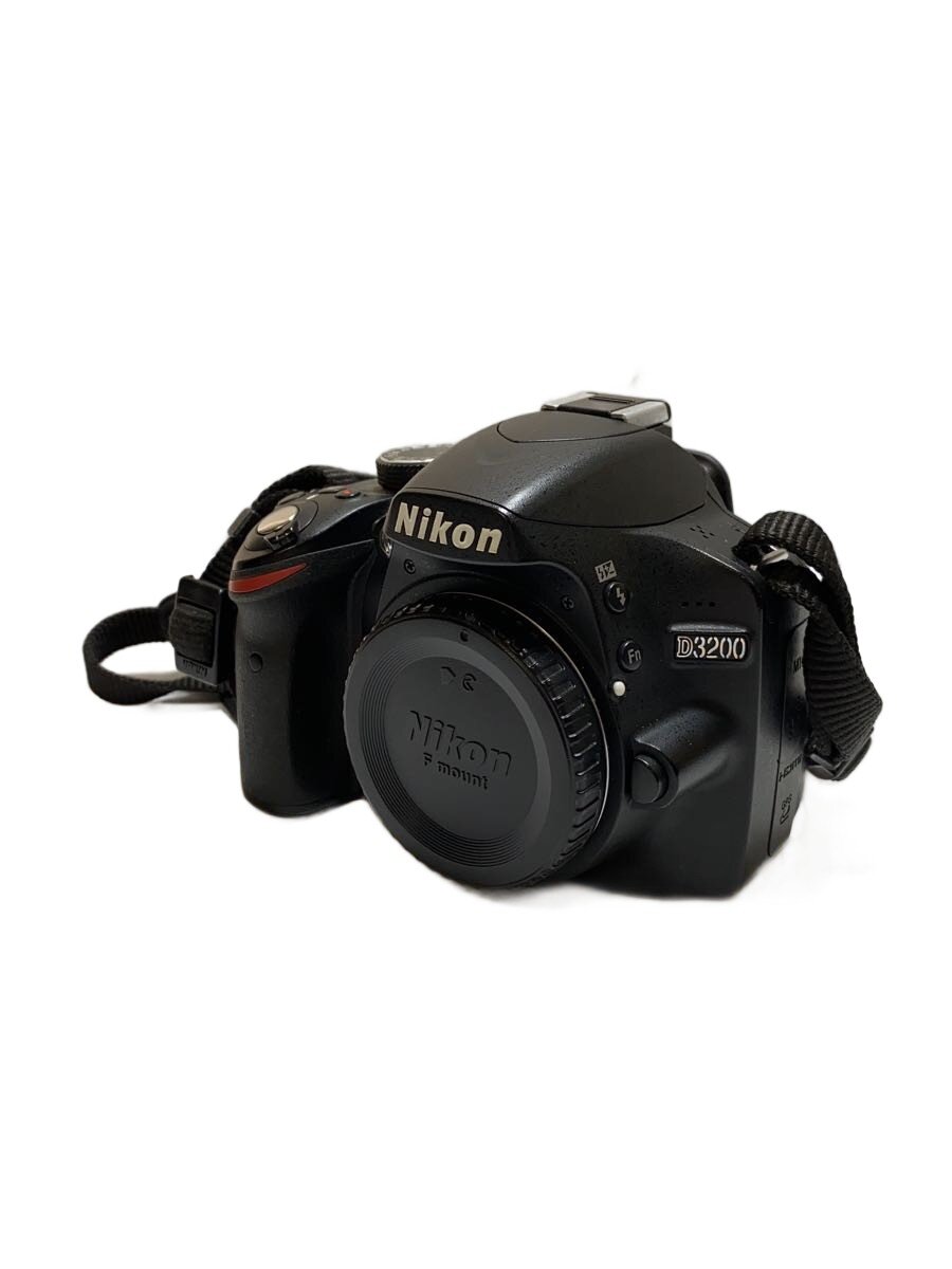 【ブランド】Nikon 【ブランドカナ】ニコン 【型番】 【程度】C 【カラー】 【キーワード】　　 2026/03/03 セカンドストリート生駒店 【3414】【中古】Nikon◆デジタル一眼カメラ D3200 ボディ [ブラック]【カメラ】 ブランド Nikon 型番 カラー 実寸 【/】 幅：13 / 高さ：9 / 奥行：7 【その他】 その他サイズ：/ 商品は　セカンドストリート生駒店の店頭にて販売しております。商品に関するお問合わせは、お電話(TEL:0743-76-2070)にて、問合わせ番号：2334143236049をお伝えください。 配送方法やお支払い方法に関するお問い合わせは、サポートセンターまでご連絡をお願いします。 ※お電話の対応は営業時間内のみとなります。お問い合わせフォームでお問い合わせの際はご注文番号をご記入下さい この商品に関する出品店舗からのコメント 説明書はありません。写真で確認できる付属品が全てです。