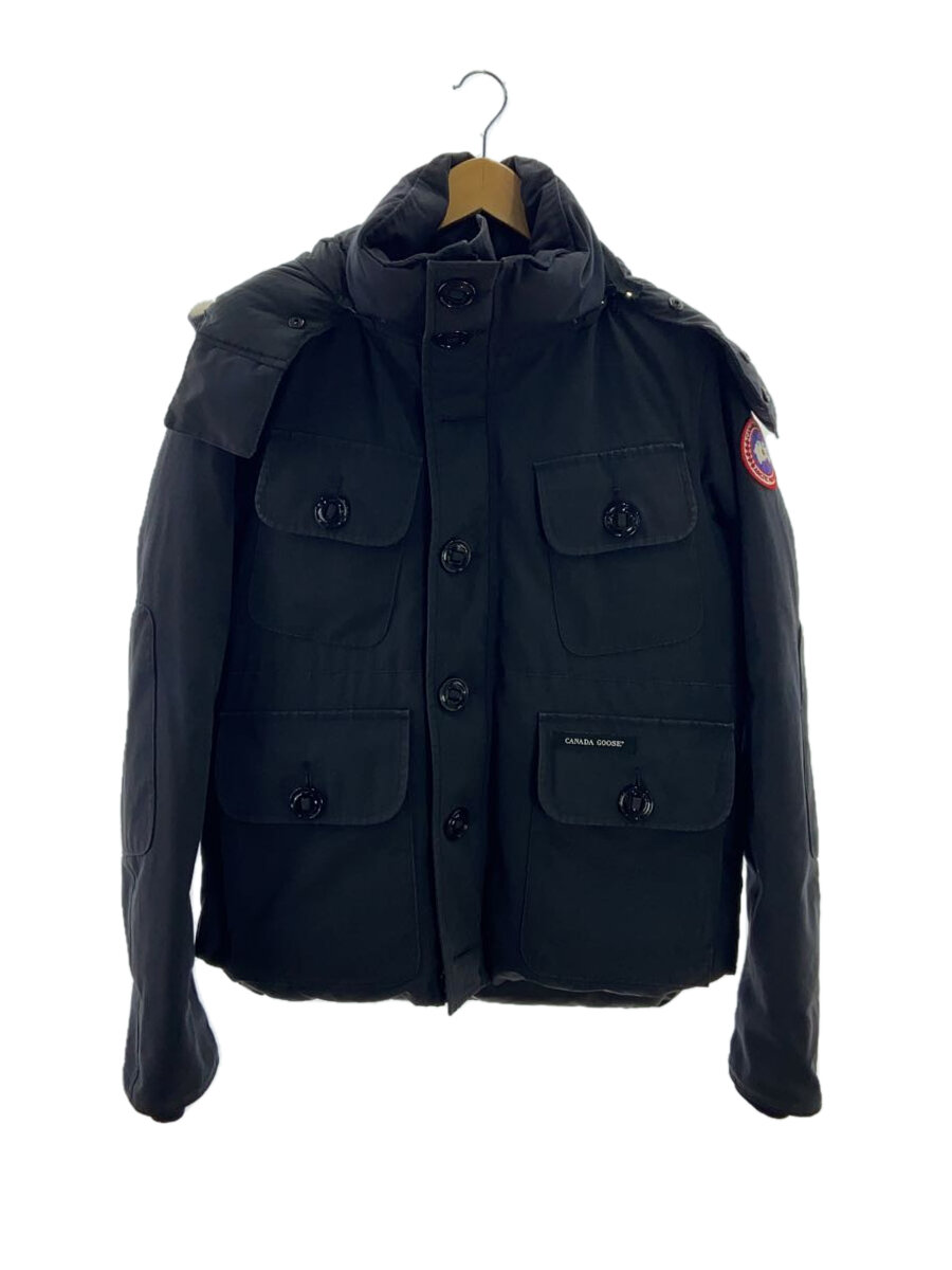 【中古】CANADA GOOSE◆ダウンジャケット/S/ポリエステル/NVY/01T-01074913//【メンズウェア】