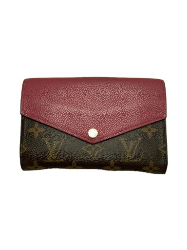 【中古】LOUIS VUITTON◆ポルト・フォイユ・パラス・コンパクト_トリヨン_モノグラム・キャンバス_PUP/PVC/BRW/レディース【服飾雑貨他】 【中古】LOUIS VUITTON◆ポルト・フォイユ・パラス・コンパクト_トリヨン_モノグラム・キャンバス_PUP/PVC/BRW/レディース【服飾雑貨他】