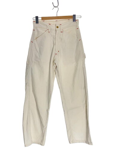 【中古】Carhartt◆70s/プリントタグ/ペインターパンツ/ボトム/28/コットン/WHT【メンズウェア】 【中古】Carhartt◆70s/プリントタグ/ペインターパンツ/ボトム/28/コットン/WHT【メンズウェア】