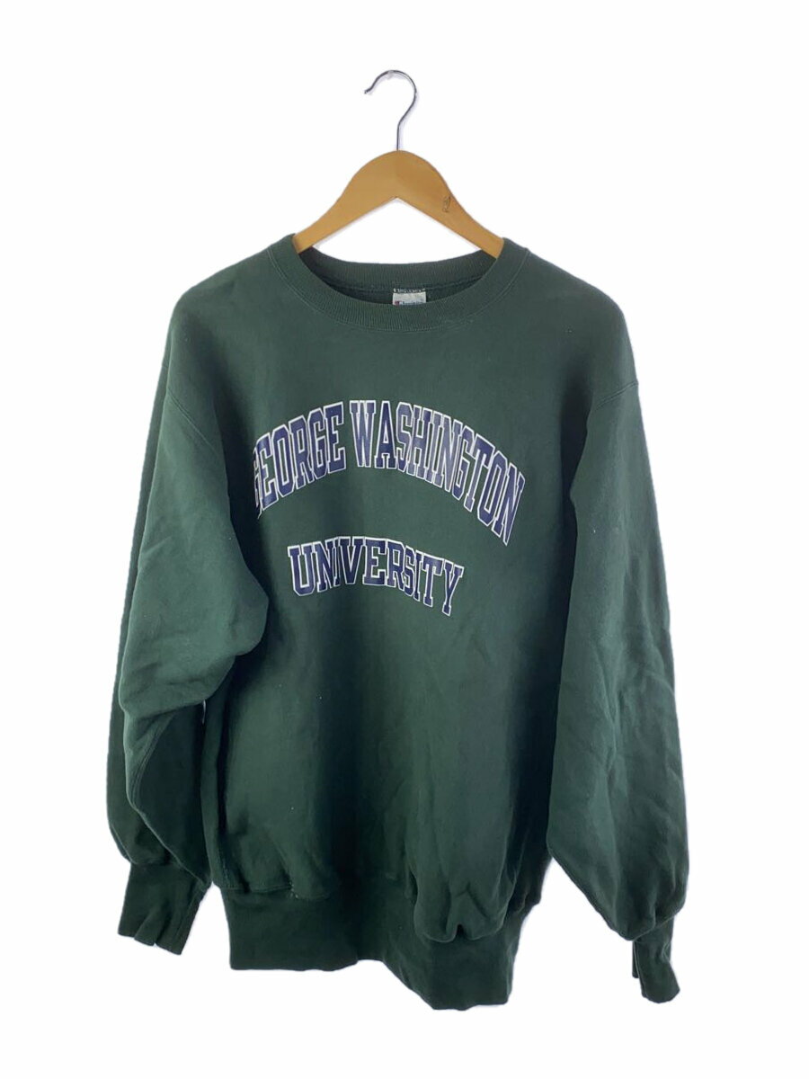 【中古】Champion◆スウェット/XL/コットン/GRN【メンズウェア】
