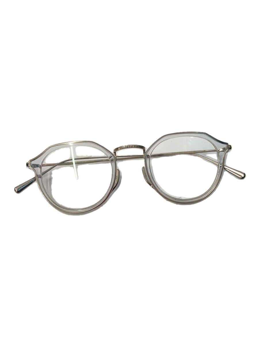 RAY-BAN - 【中古】Kame ManNen◆2022モデル/CL/TS/46サイズ/メガネ/チタン/クリア/クリア/メンズ/KMN 11 13//【服飾雑貨他】