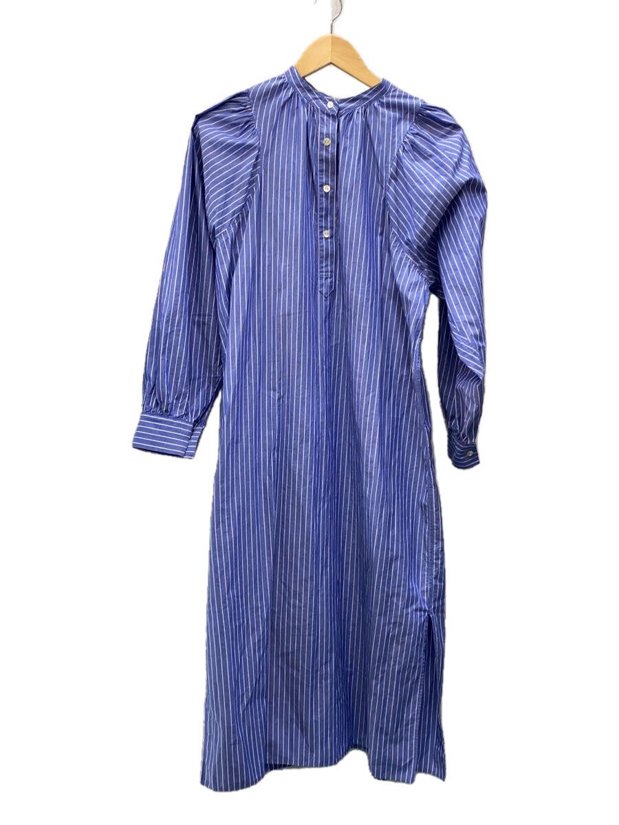 【中古】PHEENY◆TYPEWRITER PUFF SLEEVE SHIRT /FREE/コットン/BLU/ストライプ/PA22-SH02【レディースウェア】