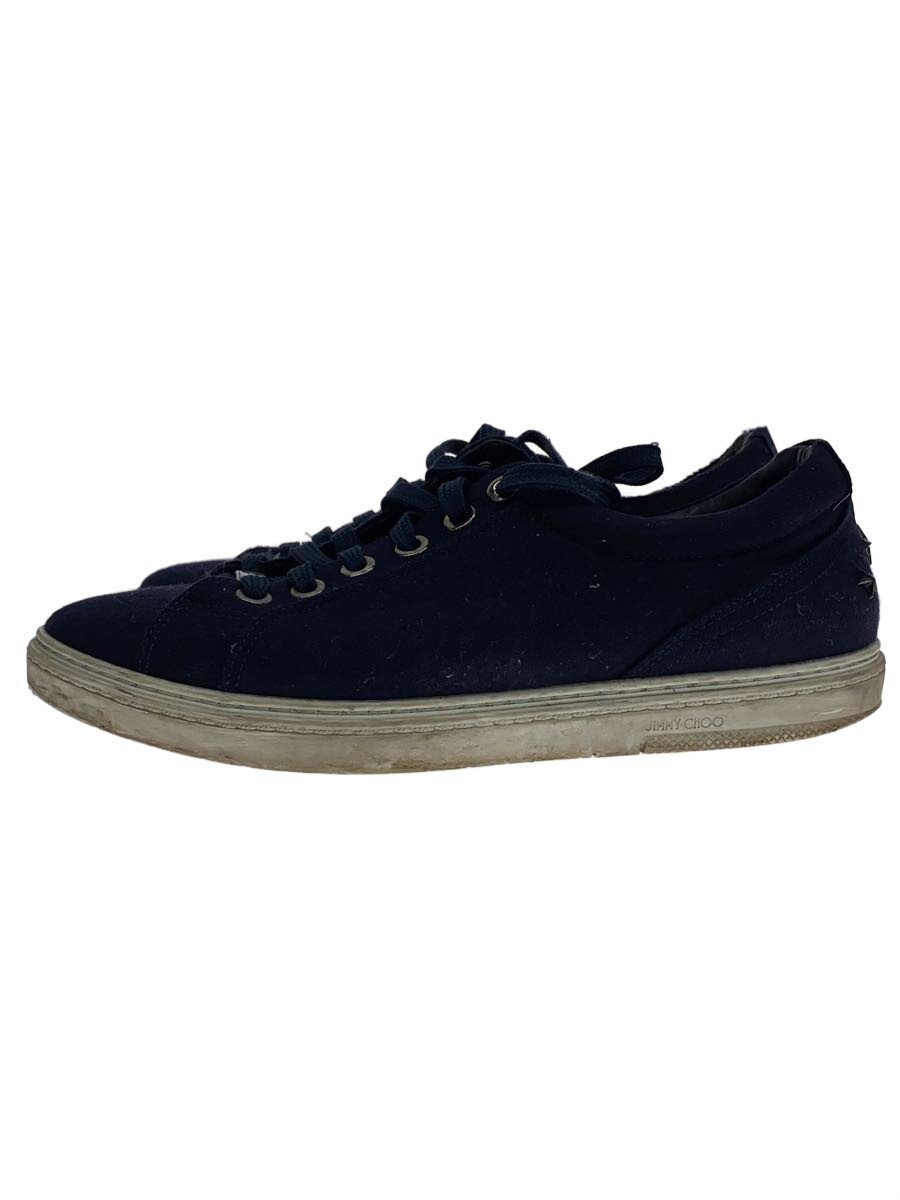 Rakuten - 【中古】JIMMY CHOO◆スタースタッズ/ローカットスニーカー/42/NVY【シューズ】