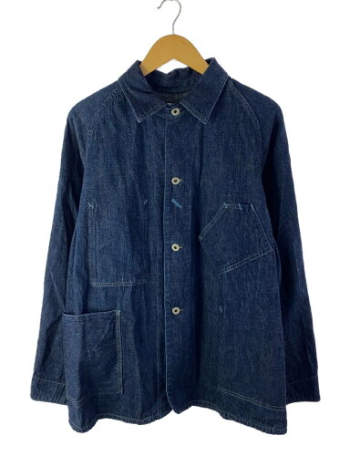 【中古】POST OVERALLS◆デニムカバーオール/XL/コットン/IDG【メンズウェア】 【中古】POST OVERALLS◆デニムカバーオール/XL/コットン/IDG【メンズウェア】