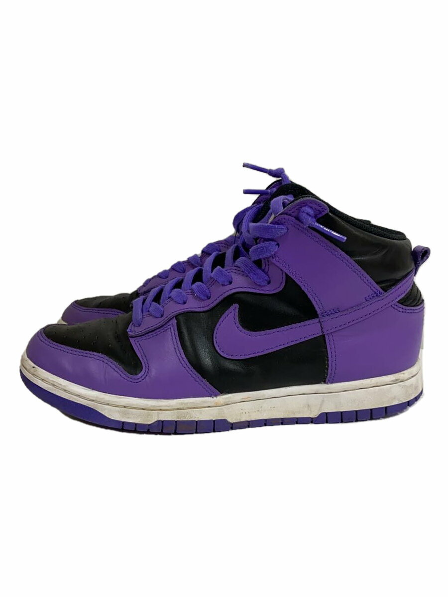 【中古】NIKE◆DUNK HI RETRO BTTYS_ダンク ハイ レトロ BTTYS/25.5cm/PUP【シューズ】