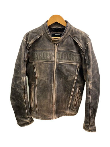 【中古】HARLEY DAVIDSON◆レザージャケット・ブルゾン/M/レザー/BRW/98002-11VM【メンズウェア】 【中古】HARLEY DAVIDSON◆レザージャケット・ブルゾン/M/レザー/BRW/98002-11VM【メンズウェア】