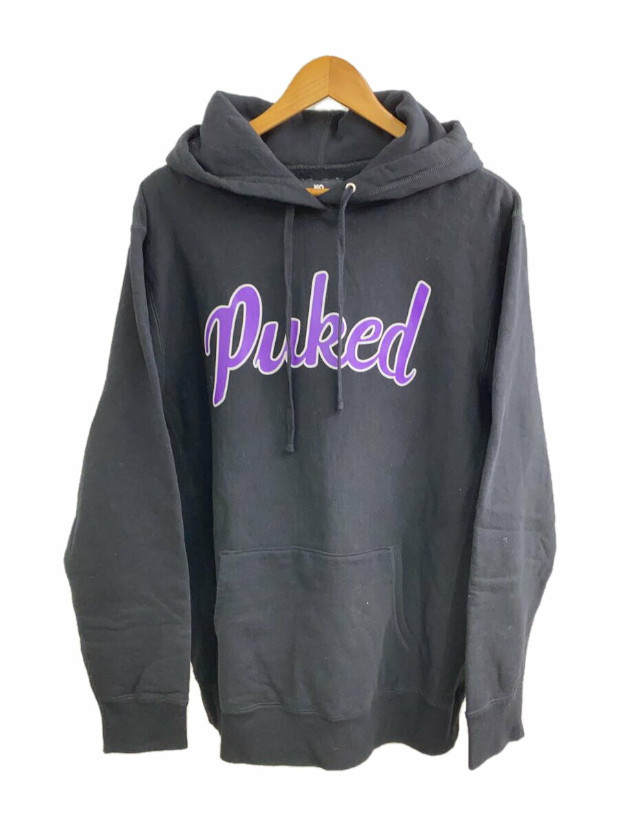 【中古】Nothin’ Special◆パーカー/XL/コットン/ブラック【メンズウェア】