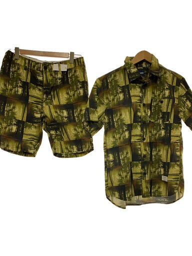 【中古】X-LARGE◆セットアップ/M/コットン/GRN/カモフラ/01152404【メンズウェア】 【中古】X-LARGE◆セットアップ/M/コットン/GRN/カモフラ/01152404【メンズウェア】