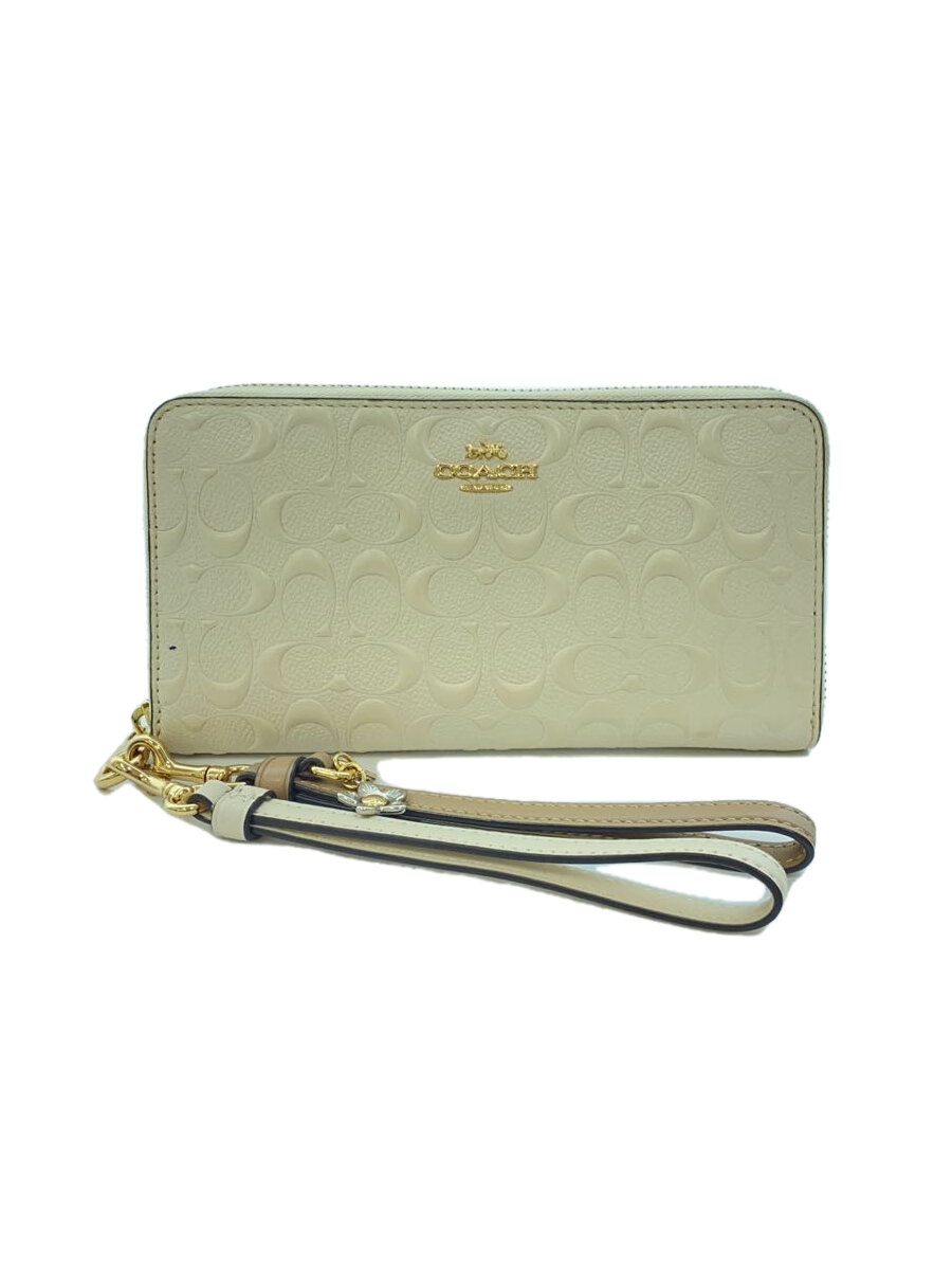 【中古】COACH◆長財布/レザー/レディース/C7220【服飾雑貨他】