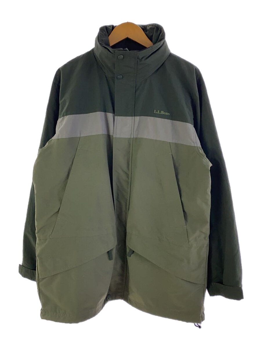 【中古】L.L.Bean◆ナイロンジャケット/M/ナイロン/GRN【メンズウェア】