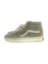 【中古】VANS◆ハイカットスニーカー/24.5cm/GRY/V38CF HAIRY【シューズ】