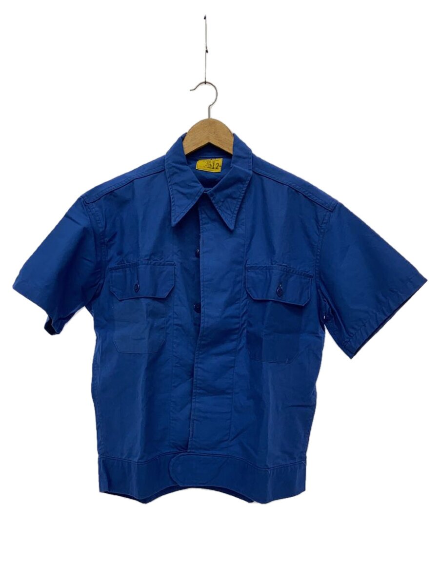 【中古】U.S.M.C.◆半袖シャツ/M/--/BLU/6532-299-8077/60s【メンズウェア】