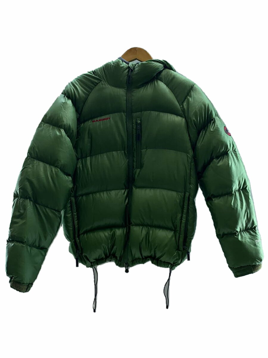 【中古】MAMMUT◆GRAVITY Hooded Down Jacket/ダウンジャケット/--/ナイロン/GRN/JP1030070【メンズウェア】