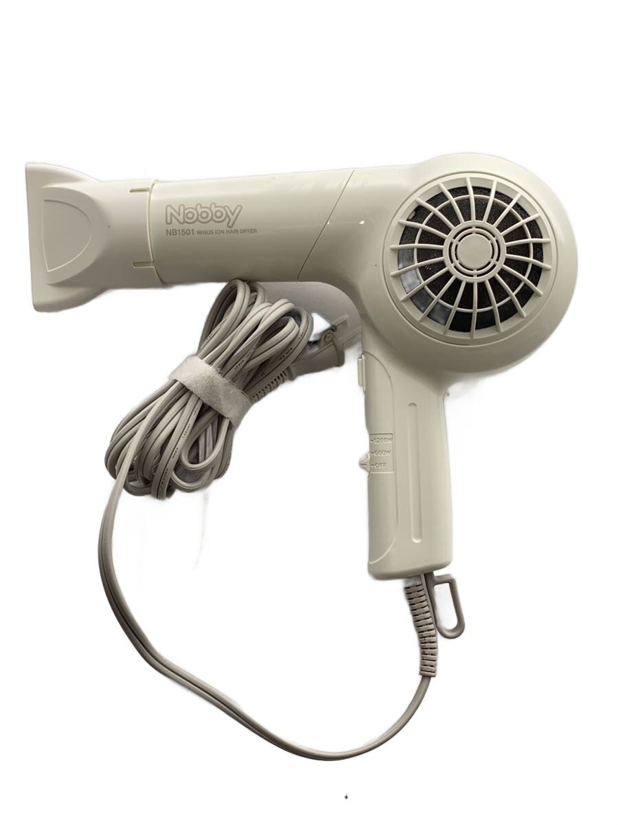 【中古】TESCOM◆ドライヤー・ヘアアイロン Nobby NB1501-W [ホワイト]【家電・ビジュアル・オーディオ】