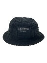 【中古】Supreme◆バケットハット/FREE/コットン/BLK/メンズ//【服飾雑貨他】