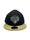 【中古】NEW ERA◆キャップ/7 3/8/ポリエステル/BLK/メンズ【服飾雑貨他】