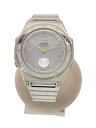 【中古】CASIO◆ソーラー腕時計/アナログ/ステンレス/SLV/SLV/LWA-M141【服飾雑貨他】(2)