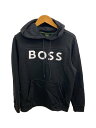 【中古】BOSS◆パーカー/S/コットン/BLK/10250576【メンズウェア】|詳細画像