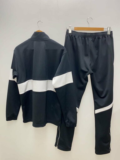 【中古】MIZUNO◆セットアップ/XL/ポリエステル/BLK/無地【メンズウェア】