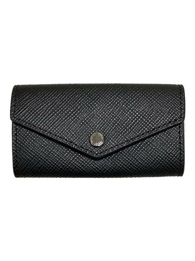 【中古】MICHAEL KORS◆キーケース/レザー/BLK/無地/レディース/36U9LGFK1L【服飾雑貨他】 【中古】MICHAEL KORS◆キーケース/レザー/BLK/無地/レディース/36U9LGFK1L【服飾雑貨他】