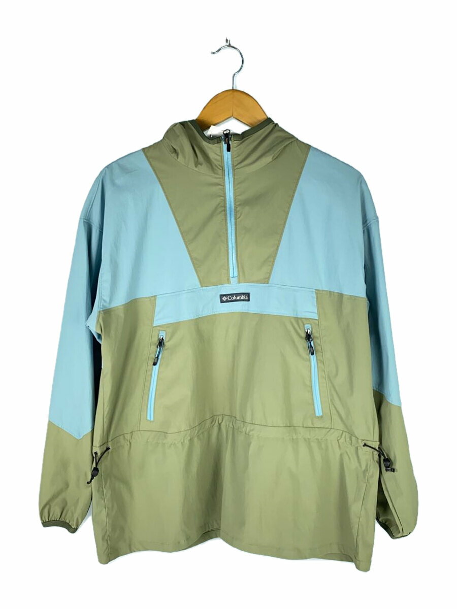 【中古】Columbia◆RIVANNA PARK ANORAK/アノラック/ナイロンジャケット/M/ナイロン/KHK/124 PL0217【レディースウェア】