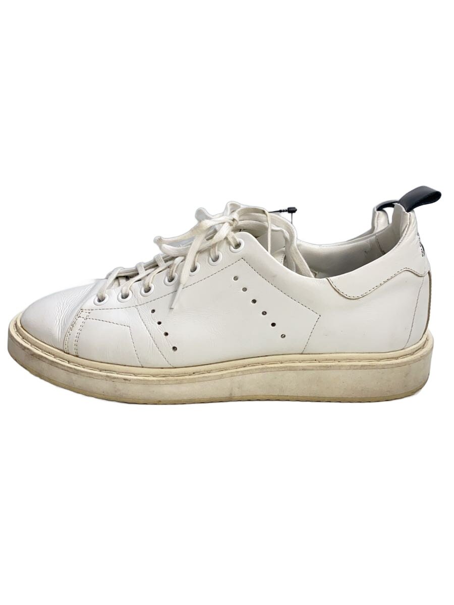 【中古】GOLDEN GOOSE◆STARTER/ローカットスニーカー/38/WHT/レザー/スターター【シューズ】