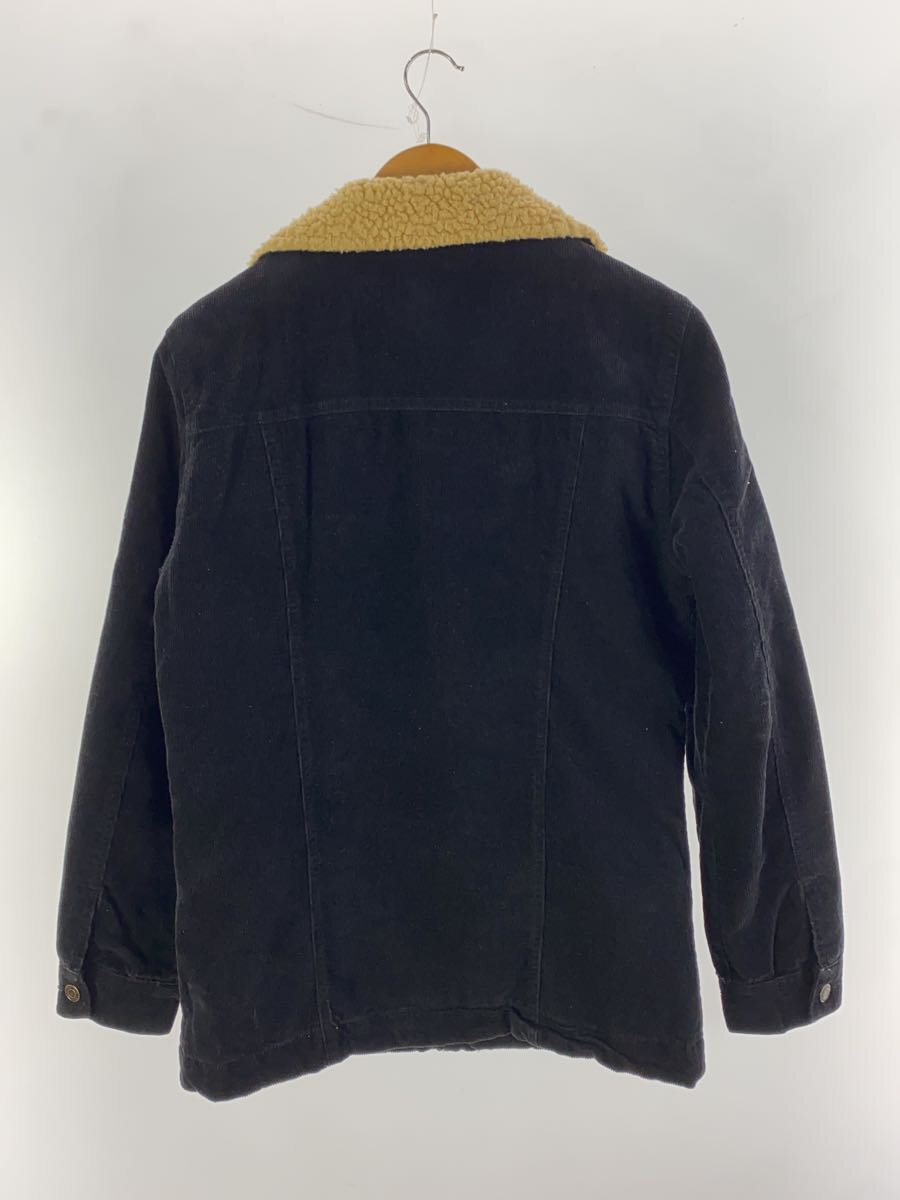 【中古】SUGGESTION◆ジャケット/M/ポリエステル/BLK/無地【メンズウェア】