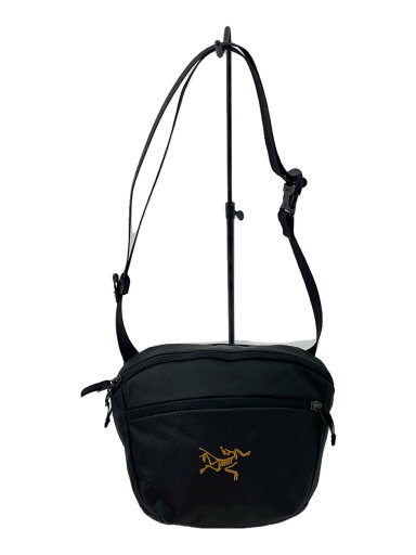 【中古】ARC’TERYX◆ショルダーバッグ/ポリエステル/BLK/無地/X000006100【バッグ】 【中古】ARC’TERYX◆ショルダーバッグ/ポリエステル/BLK/無地/X000006100【バッグ】