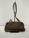 【中古】GENTEN◆ショルダーバッグ/--/BRW/無地【バッグ】