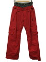 【中古】HELLY HANSEN◆スノボ/スキー/ウェアー/パンツ/レディース/M/RED/hsw2902【スポーツ】