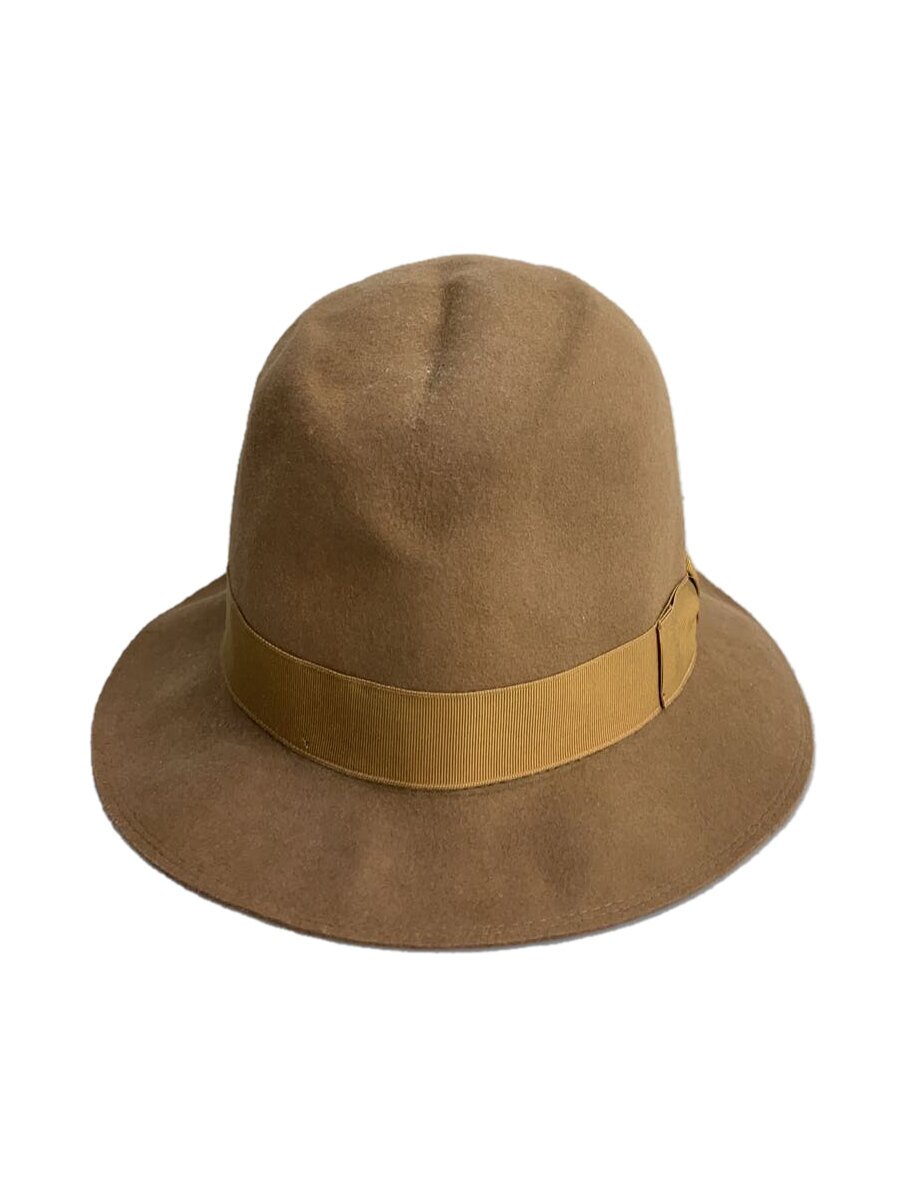 【中古】Borsalino◆ハット/--/ウール/CML/レディース//【服飾雑貨他】