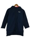 【中古】UNDER ARMOUR◆ジャケット/140cm/ナイロン/NVY【キッズ】