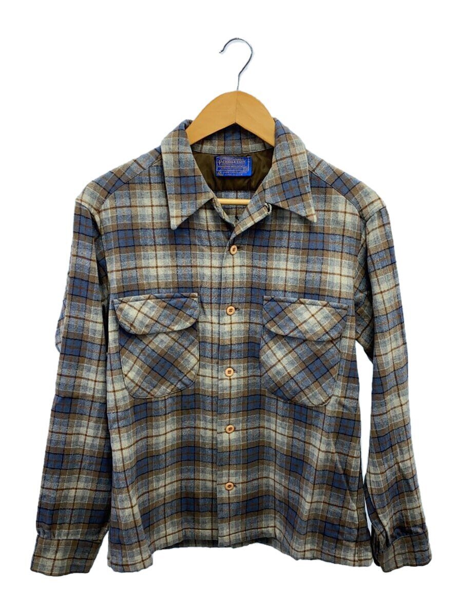 【中古】PENDLETON◆ペンドルトン/シャツ/M/ウール/チェック//【メンズウェア】