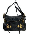【中古】MARC BY MARC JACOBS◆PETAL TO THE METAL/ショルダーバッグ/レザー/BLK【バッグ】