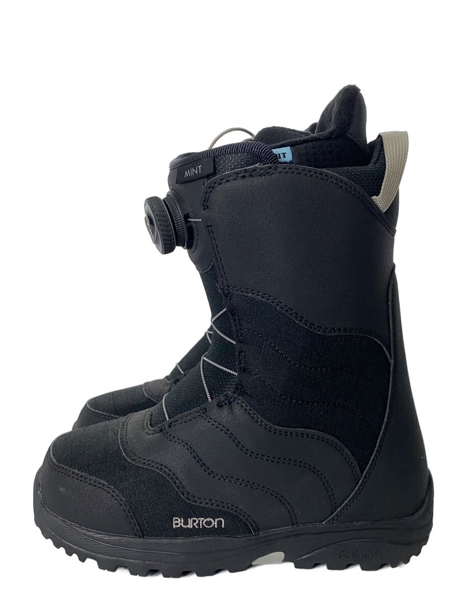 【中古】BURTON◆スノーボードブーツ/22cm/BOA/BLK/MINT BOA【スポーツ】