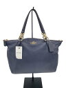 【中古】COACH◆ショルダーバッグ/レザー/NVY/F36675【バッグ】