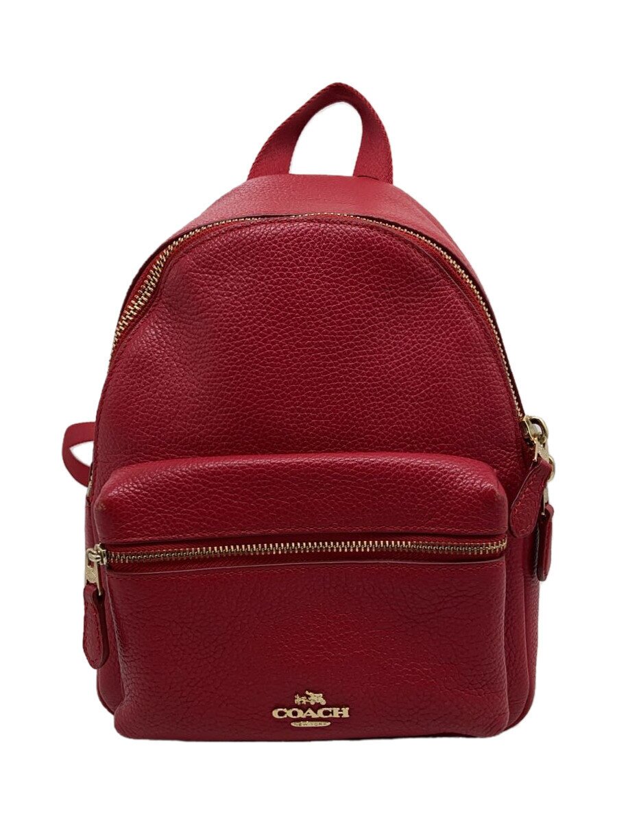 楽天市場】COACH（カラーレッド）（バックパック・リュック